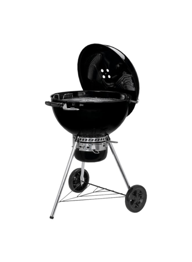 ويبر ماستر تاتش شواية تعمل بالفحم مقاومة للصدأ أسود وفضي 57 سم  JAH14701004/14701004 - Image 2